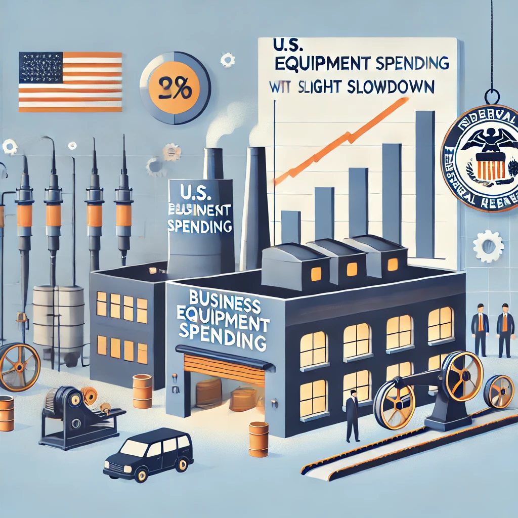 Los pedidos de bienes de capital en EE.UU. se mantienen fuertes, mientras el gasto en equipos empresariales muestra una ligera desaceleración.