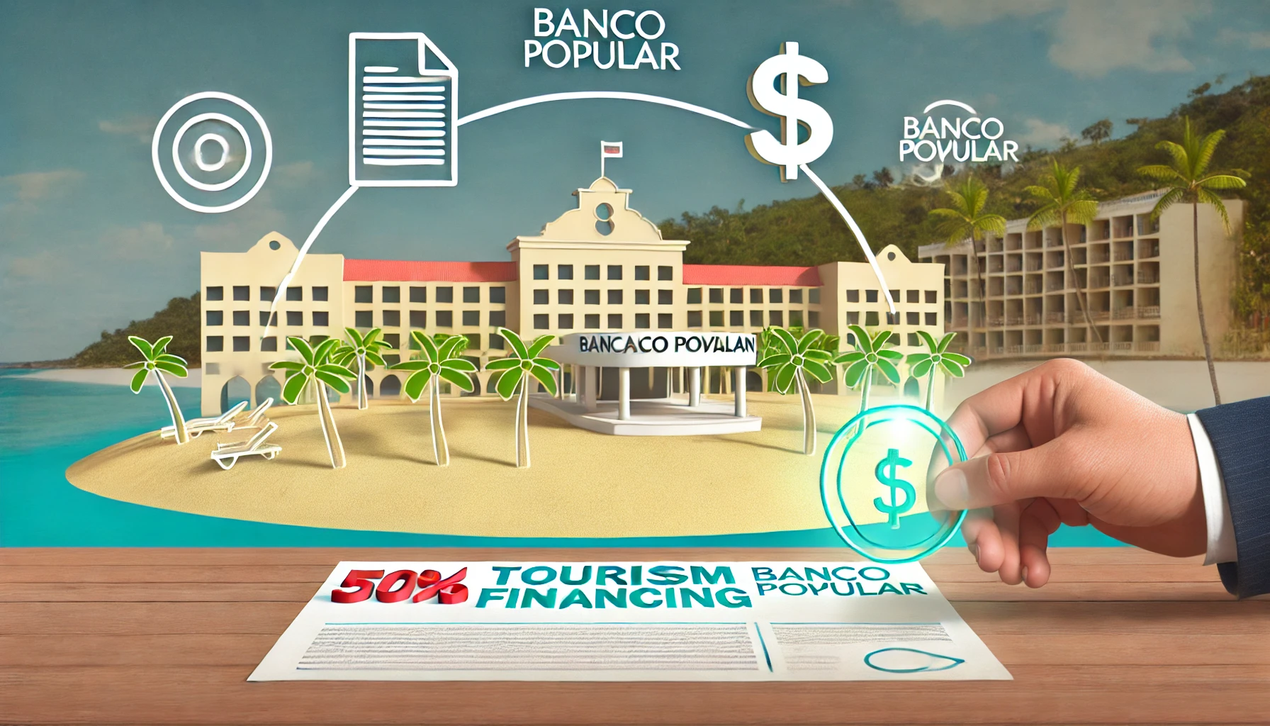 Banco Popular financia el 50% del turismo en República Dominicana