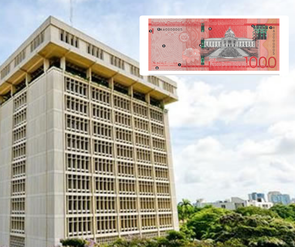 Nuevo billete de RD$1,000 en República Dominicana