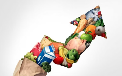 Gráfico de inflación en RD mostrando control dentro del rango meta en 2026.