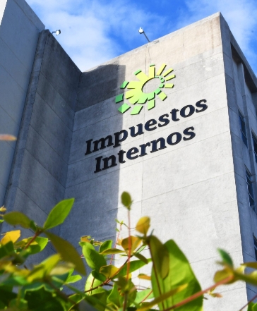 Gráfico de ingresos fiscales en RD