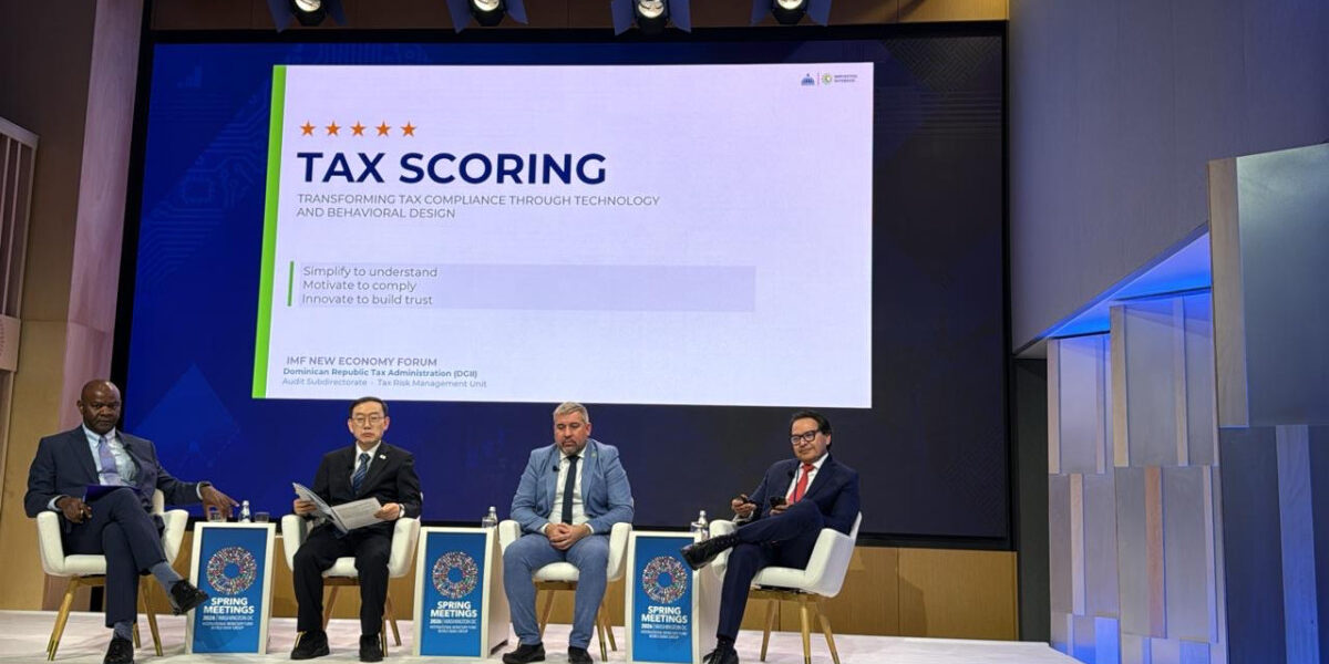 Innovación tributaria RD: Scoring Tributario presentado en el FMI