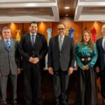 Poderes judiciales discutiendo en la asamblea de magistrados