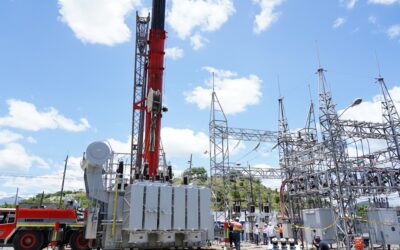 Edesur mejora energía con nuevo transformador en Baní