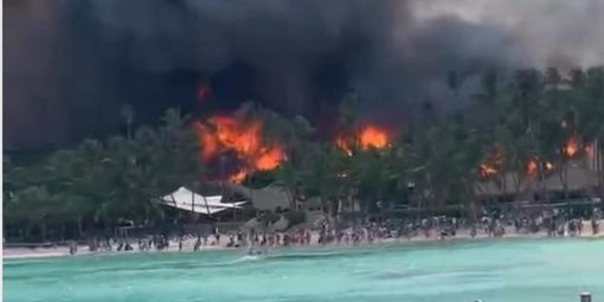 Incendio en Bayahibe afecta turismo