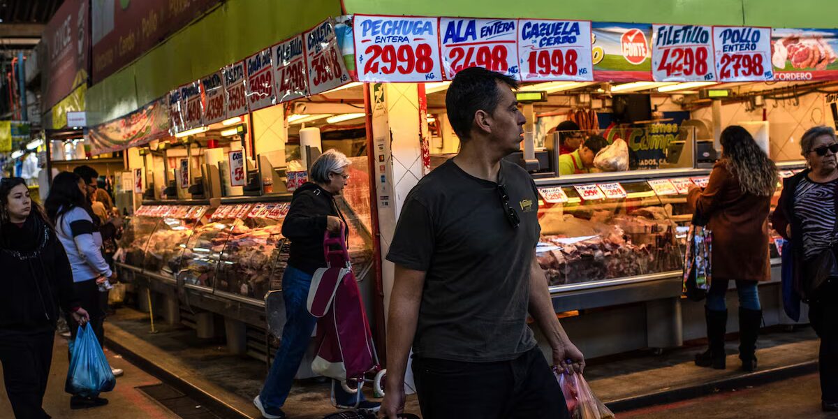 Inflación en Chile baja al 3.9% en mayo