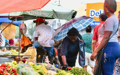 Gráfico mostrando la inflación interanual del 5.35%