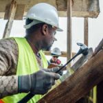 Mano de obra haitiana en la construcción en República Dominicana.