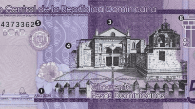 Nuevos billetes en RD con seguridad mejorada