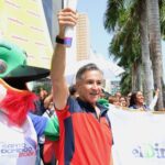 Recorrido de la antorcha Juegos 2026 en Santo Domingo