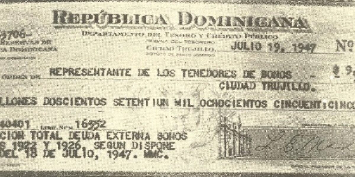 Autonomía financiera de la República Dominicana en 1947