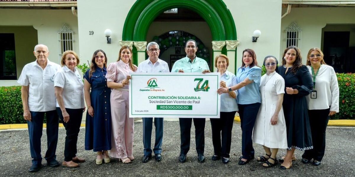 Cooperativa La Altagracia donaciones aniversario