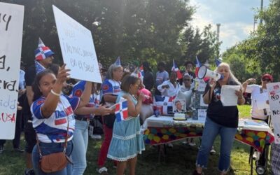 Dominicanos en NYC protestan contra medidas injustas en RD
