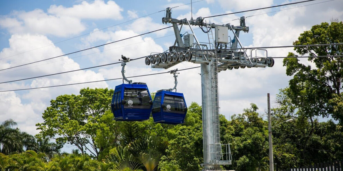 Teleférico de Los Alcarrizos en mantenimiento programado