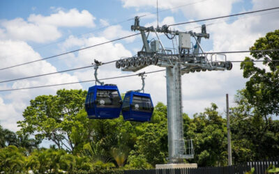 Teleférico de Los Alcarrizos en mantenimiento programado