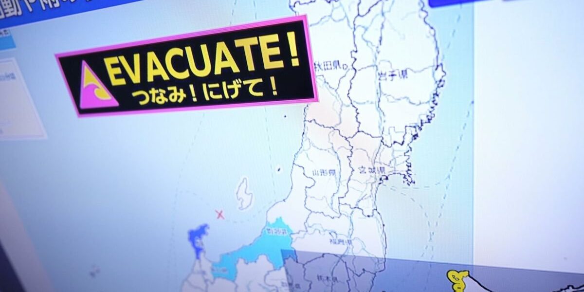 Terremoto en Japón alerta de tsunami en Kumamoto