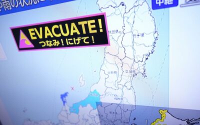 Terremoto en Japón alerta de tsunami en Kumamoto