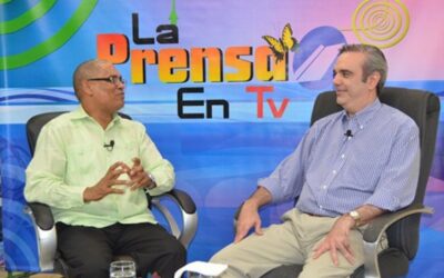 Presidente Abinader hablando sobre amistad verdadera