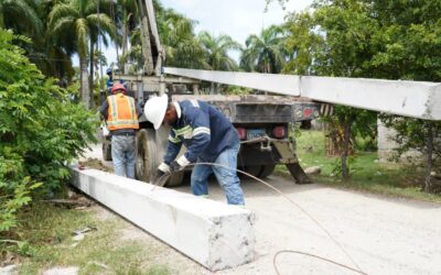 Edesur expande redes en San Cristóbal, mejorando infraestructuras eléctricas.