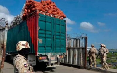 Importaciones en tránsito desde República Dominicana