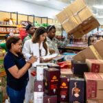 Incautación de mercancías ilícitas en Santo Domingo.