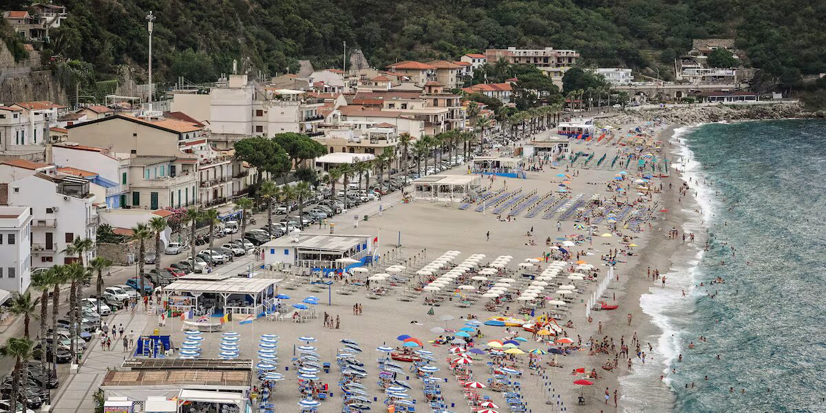 Playas de pago en Italia con concesiones privadas