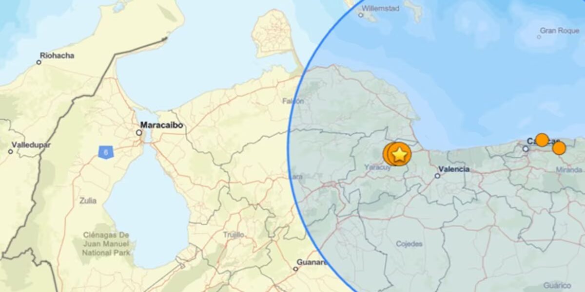 Sismo en Venezuela de magnitud 4.0 afecta Caracas