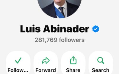WhatsApp de Abinader crece en seguidores rápidamente