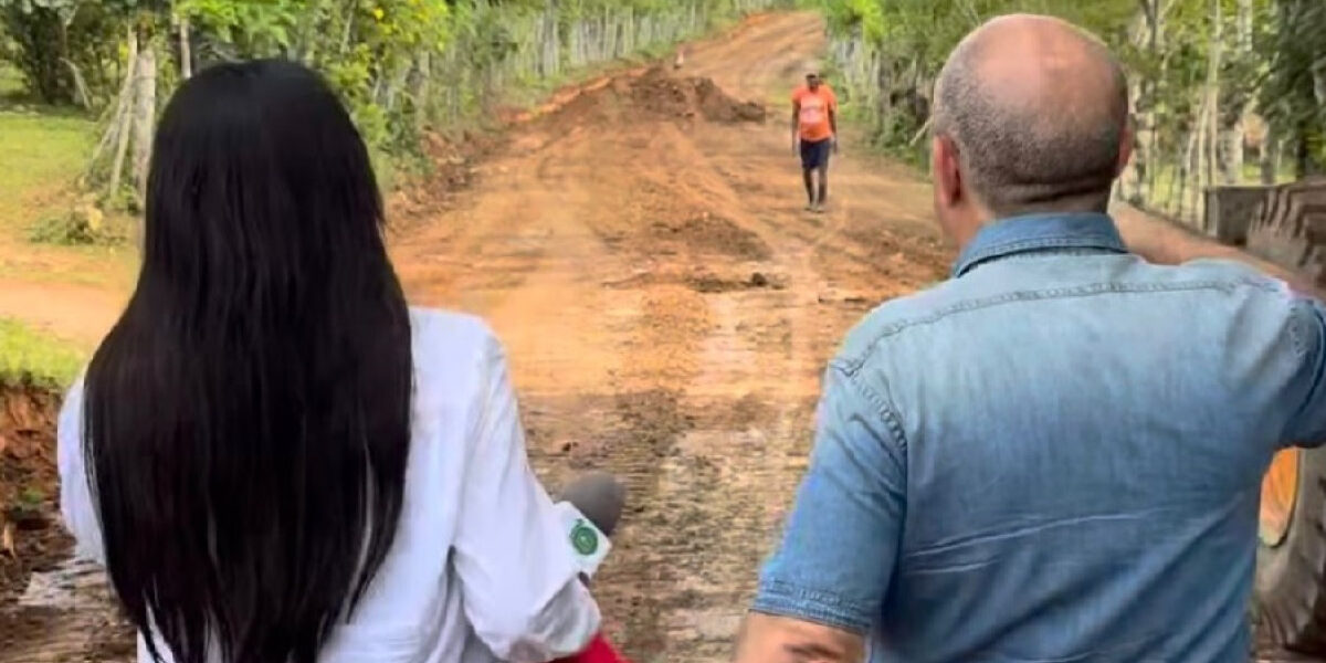 Carretera Sabana Grande en construcción