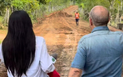 Carretera Sabana Grande en construcción
